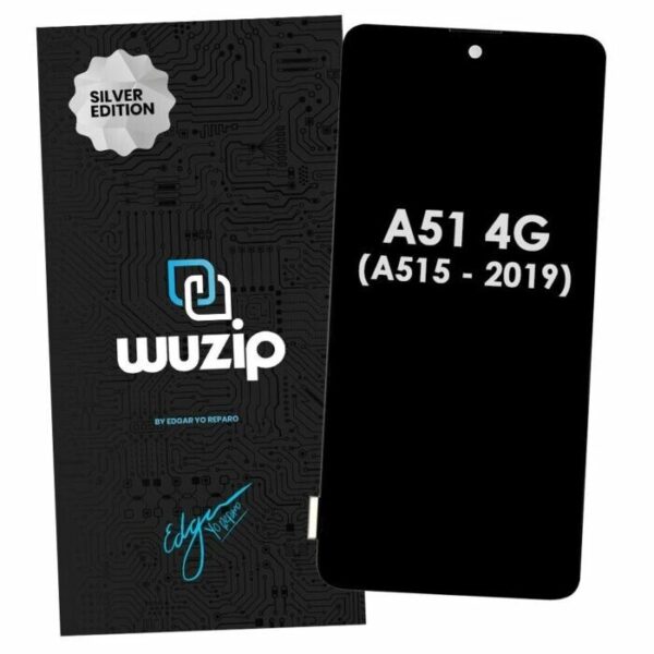 modulo samsung a51 a515 c/marco silver edition