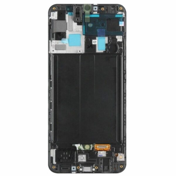 modulo samsung a50 a505 c/marco silver edition