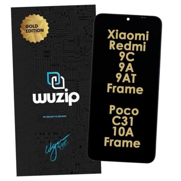 modulo xiaomi redmi 9a / 9c / 9at poco c31 / 10a c/marco gold edition