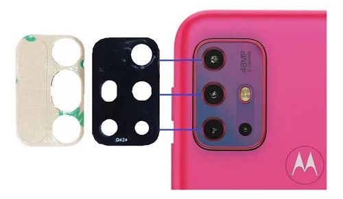 vidrio de camara motorola g20 xt2128