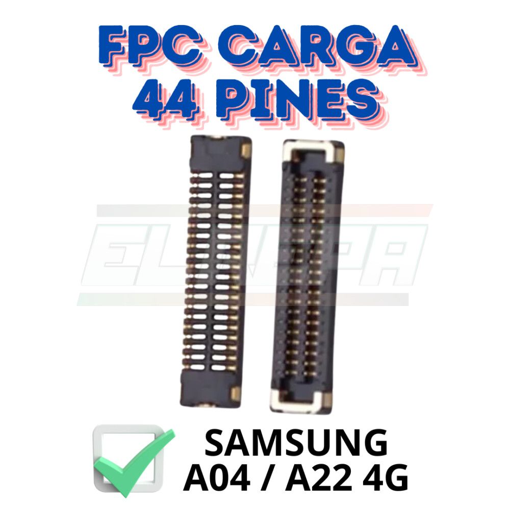 fpc samsung a04 / a22 4g 44 pines carga macho fpc samsung a04 / a22 4g 44 pines carga macho