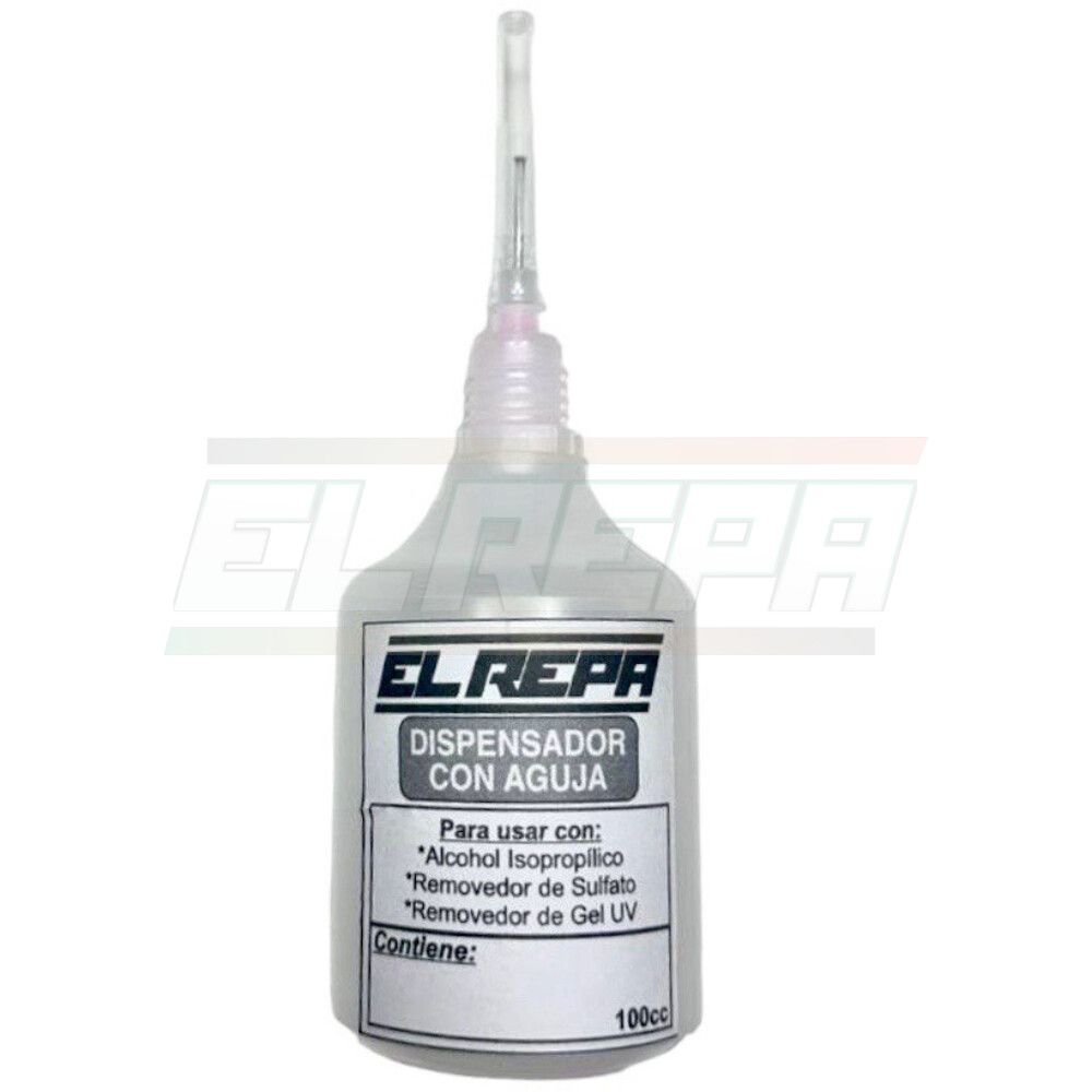 envase dispenser con aguja 100cc