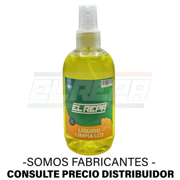 limpia lcd tamaño tecnico 250cc el repa