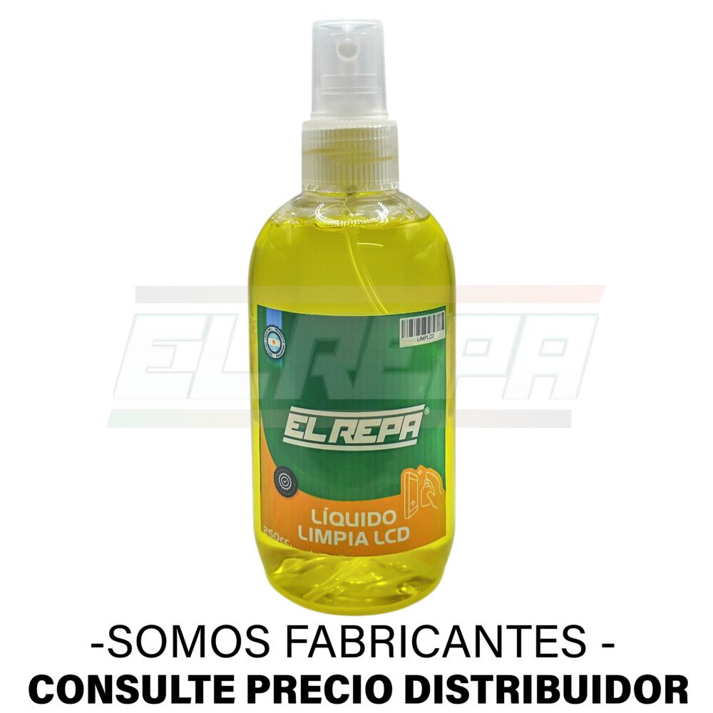 limpia lcd tamaño tecnico 250cc el repa