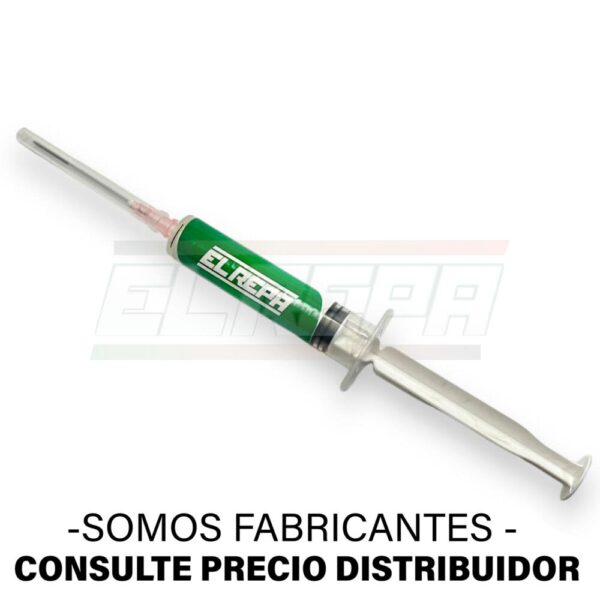 flux jeringa 100% organico no toxico 10cc el repa