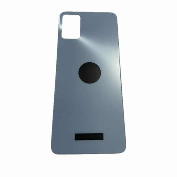 tapa trasera motorola moto e22 gris