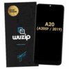 modulo samsung a20 a205f c/marco gold edition
