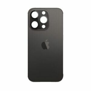tapa trasera iphone 13 pro max big hole gray space  