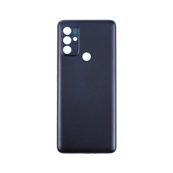 tapa trasera motorola moto g60s sin logo negro 