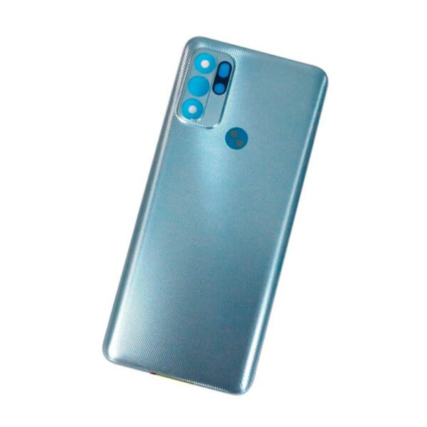 tapa trasera motorola moto g60s sin logo verde 