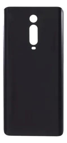 tapa trasera xiaomi mi 9t / 9t pro con logo sin lente negro 