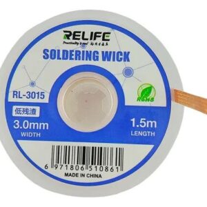 malla desoldante relife rl3015 3,0 mm