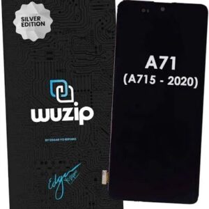 modulo samsung a71 c/marco silver edition