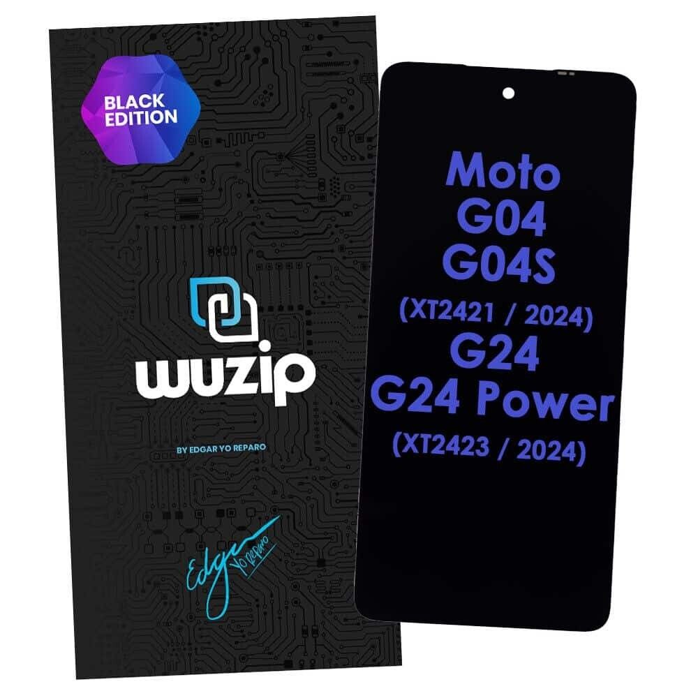 modulo moto g04 / g04s / g24 / g24 power / e14 silver edition
