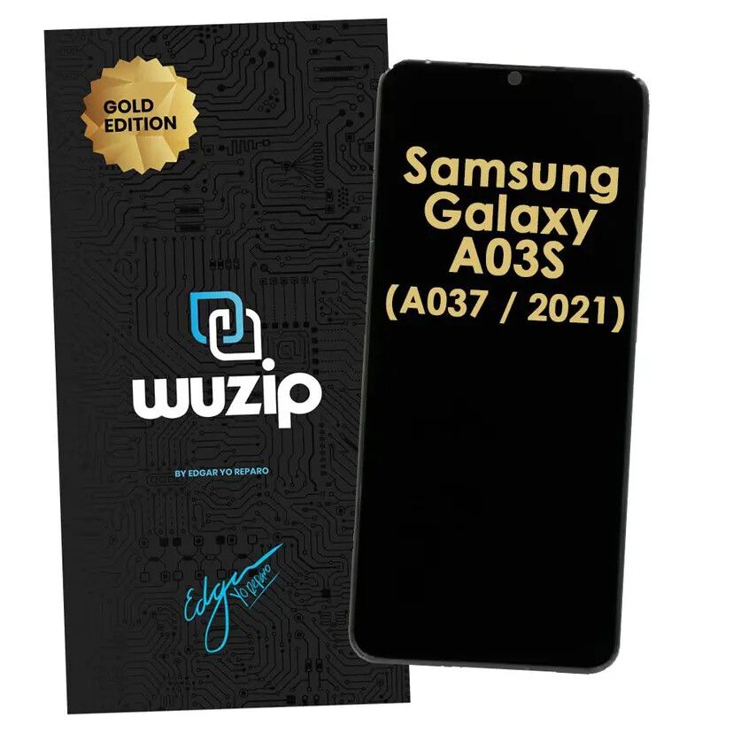 modulo samsung a03s a037f/m c/marco gold edition