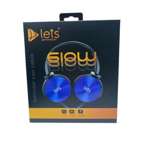 auriculares lets glow con cable mod1004