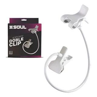 soporte doble clip soul