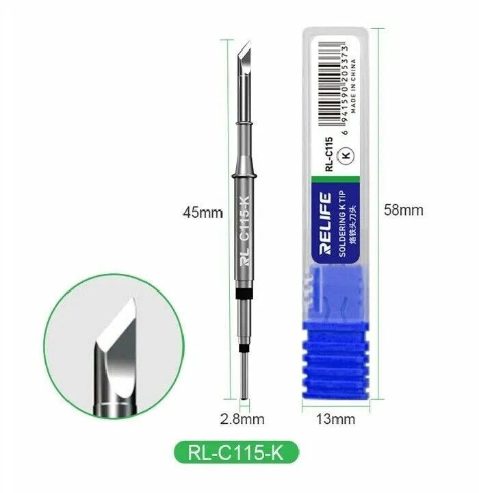puntas c115 relife cuchilla (k)