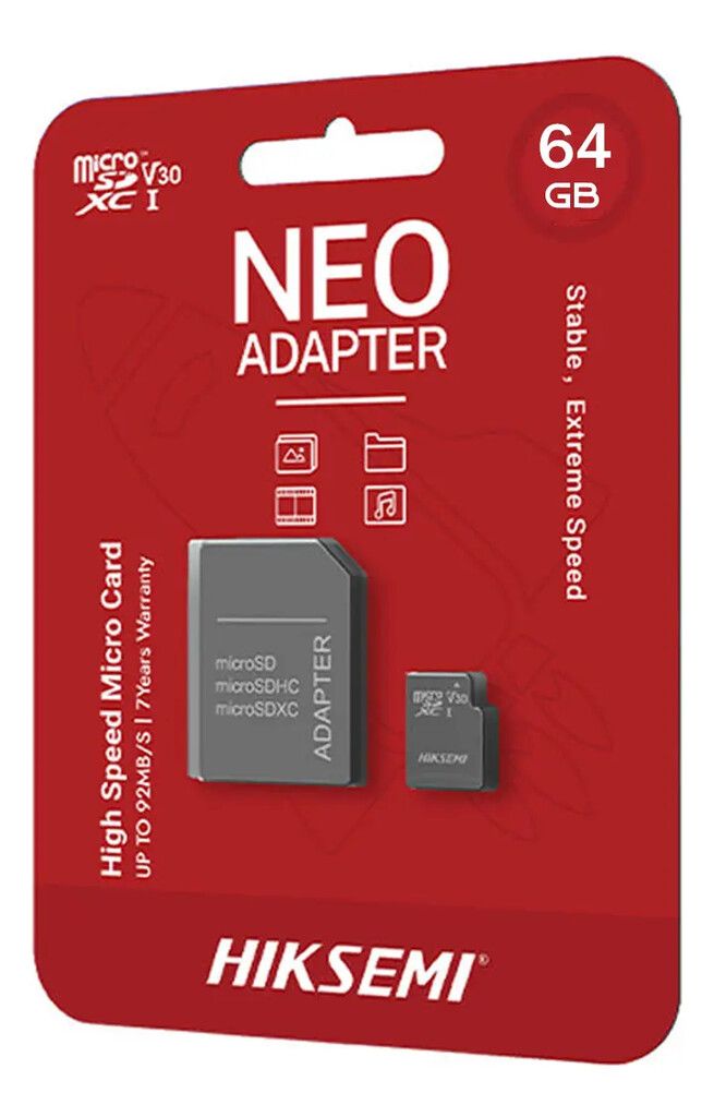 micro sd 64gb hiksemi clase 10 c1