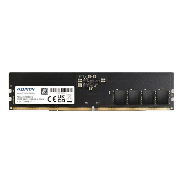 memoria ram udimm ddr5 16gb 4800 adata ad5u480016g s