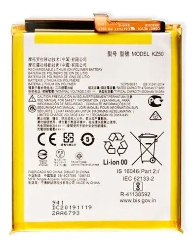 bateria motorola g8 power kz50