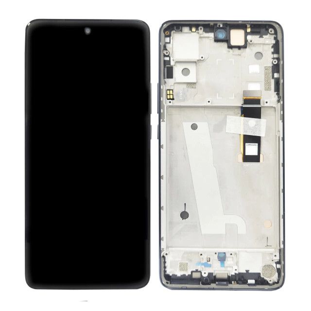 modulo moto edge 30 con marco gris oscuro