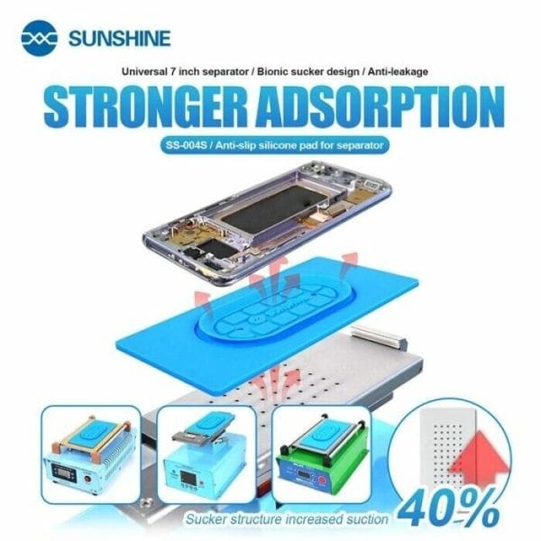 Repuesto silicona para plancha de calor SS004s - Imagen 3