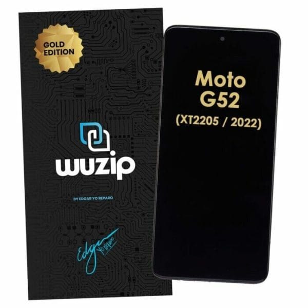 Modulo Moto G52 C/Frame - Gold Edition