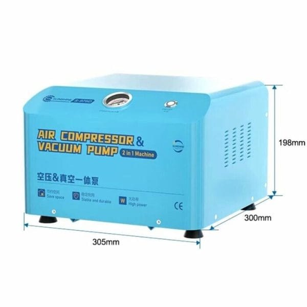 Bomba de vacio y compresor Sunshine s978d - Imagen 2