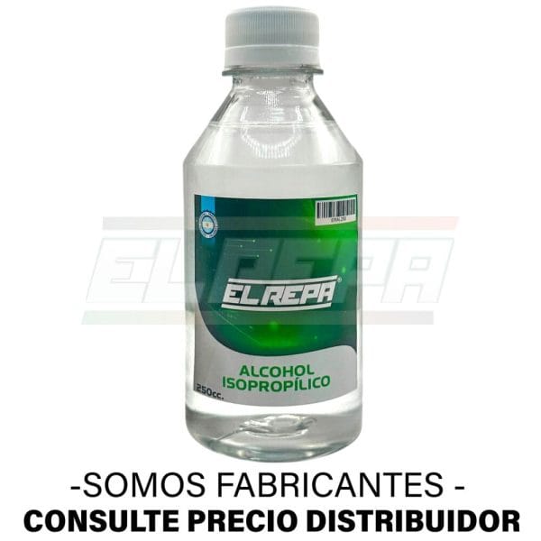 Alcohol isopropilico 250cc - EL REPA
