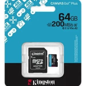 MEMORIA 64GB KINGSTON 200MB Canvas Go!