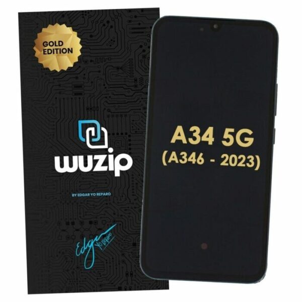 Modulo Samsung A34 A346 5G C/Marco - Gold Edition