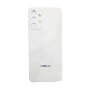 Tapa Trasera Samsung A23 4G - Con Logo - Sin Lente - Blanco