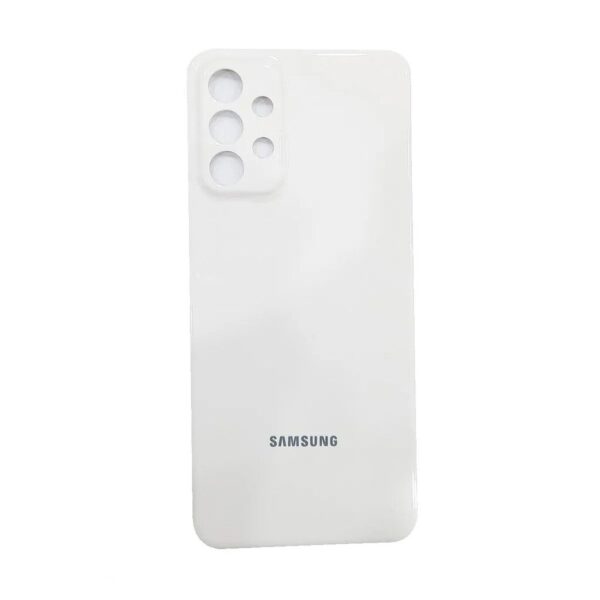 Tapa Trasera Samsung A23 4G - Con Logo - Sin Lente - Blanco