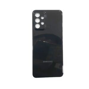 Tapa Trasera Samsung A23 4G - Con Logo - Sin Lente - Negro