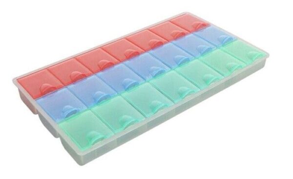 Organizador pastillero para componentes SS002