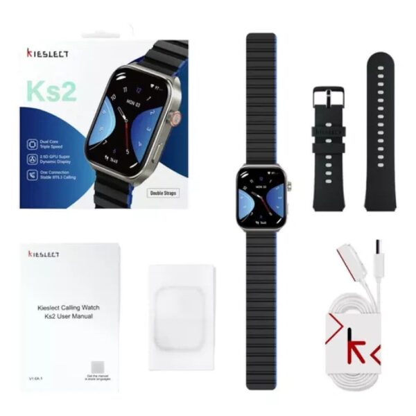 SMART WATCH KIESLECT KS2 MIDNIGHT BLUE - Imagen 3