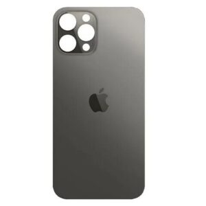 Tapa Trasera iPhone 12 Pro - Big Hole - Grafito