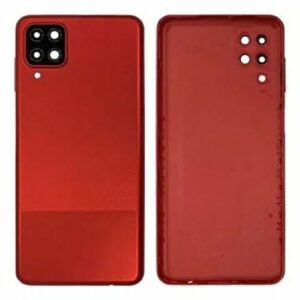Tapa Trasera Samsung A12 - Rojo 