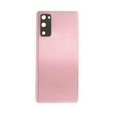 Tapa Trasera Samsung A51 - Con Logo - Con Lente - Rosa 