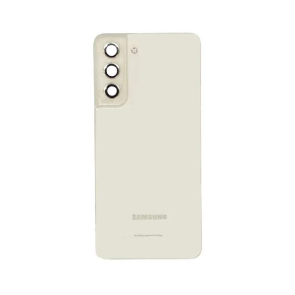 Tapa Trasera Samsung S21 FE - Blanco 