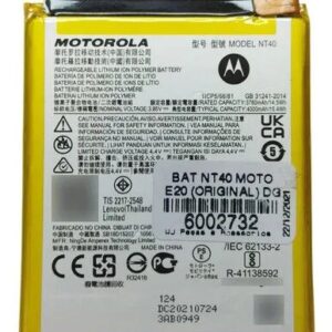 Bateria Motorola Moto E20 / G Pure 2021 - NT40