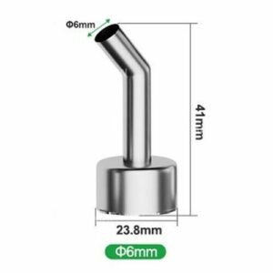 BOQUILLA CURVA RELIFE 858 Series - 6mm
