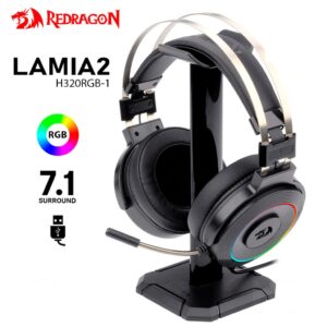 AURICULAR REDRAGON LAMIA 2 BLACK H320RGB-1