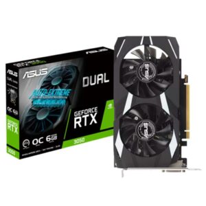 Placa De Video 6 Gb Asus Geforce Rtx 3050 Dual Oc
