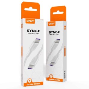 CABLE C A TIPO C MOD.141 SYNC-C ONLY BLANCO