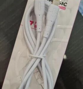 CABLE USB SIC TIPO C A IPHONE 27W BLANCO