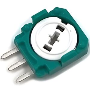 STICK ANALOGICO PS4 / PS5 2.3 K OHM PARA DUALSHOCK 5 CON POTENCIOMETRO CELESTE/VERDE (UNIDAD)