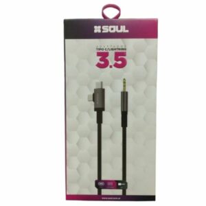 ADAPTADOR AUDIO TIPO C A IPHONE A 3,5MM