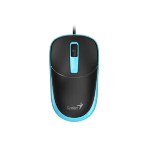 MOUSE GENIUS DX-123 USB BLACK/BLUE